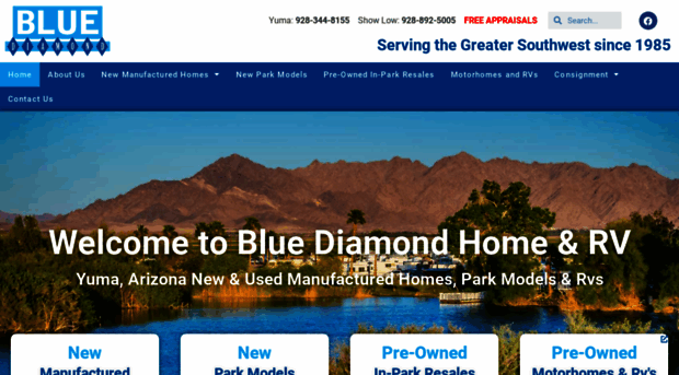 bluediamondhomeandrv.com