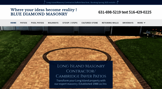 bluediamondmasonry.com