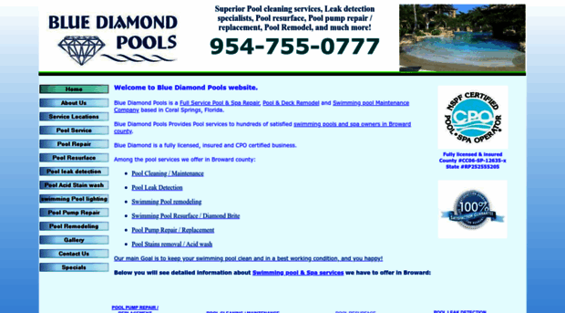 bluediamondpools.com