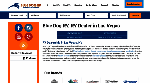 bluedogrvlasvegas.com