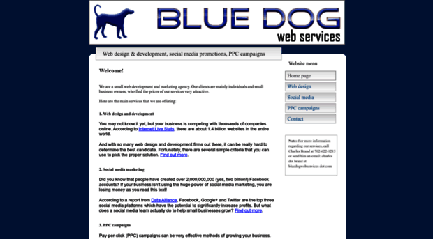 bluedogwebservices.com