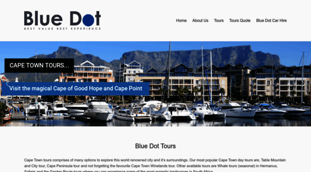 bluedottours.co.za