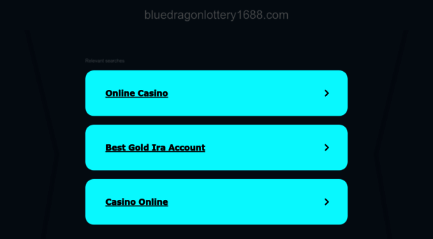 bluedragonlottery1688.com