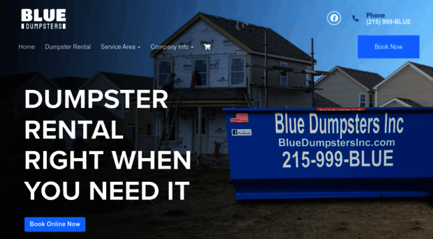 bluedumpstersinc.com