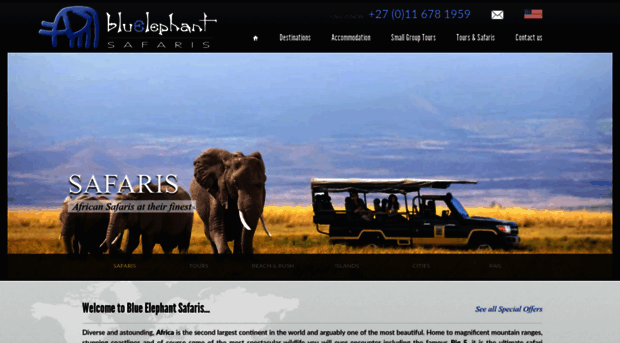 blueelephantsafaris.com