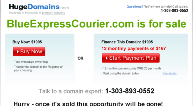 blueexpresscourier.com