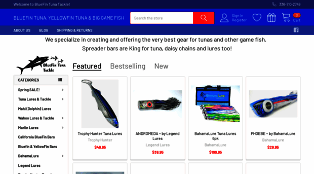 bluefintunatackle.com