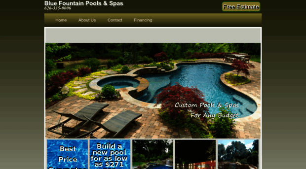 bluefountainpools.com