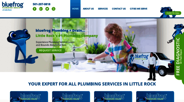 bluefrogplumbinglittlerock.com