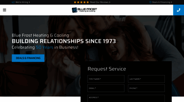 bluefrosthvac.com