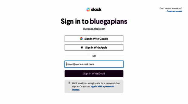 bluegape.slack.com