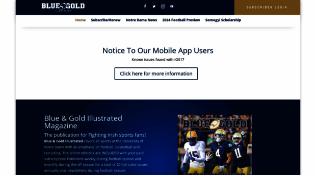 bluegoldonline.com