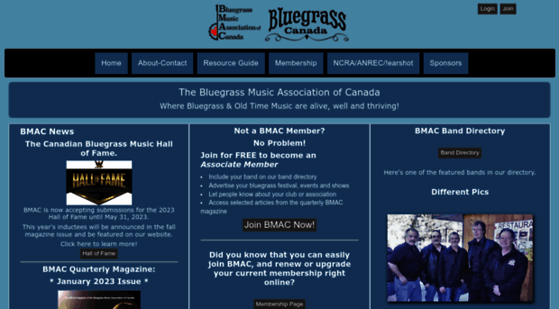 bluegrasscanada.org