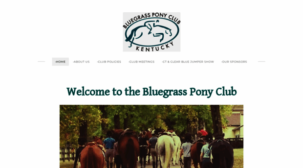 bluegrassponyclub.com
