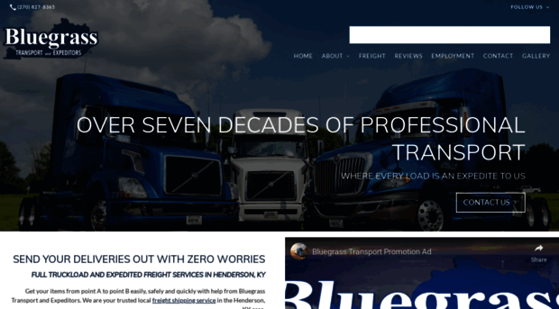 bluegrasstransport.com