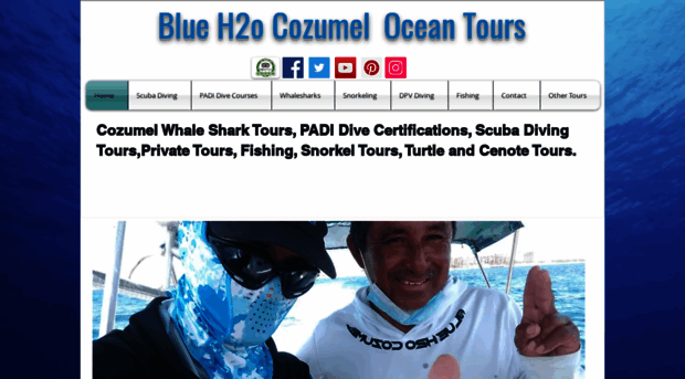 blueh2ocozumel.com