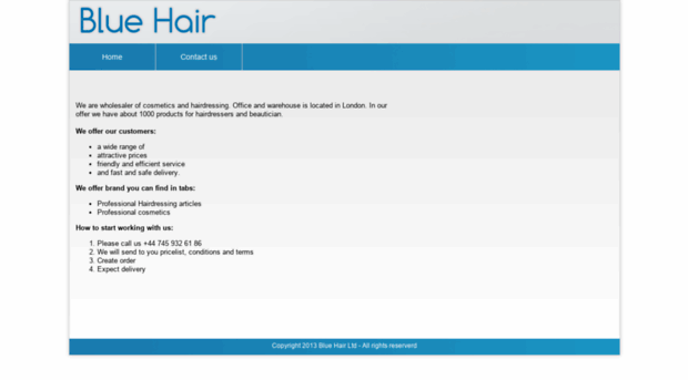 bluehair.uk.com