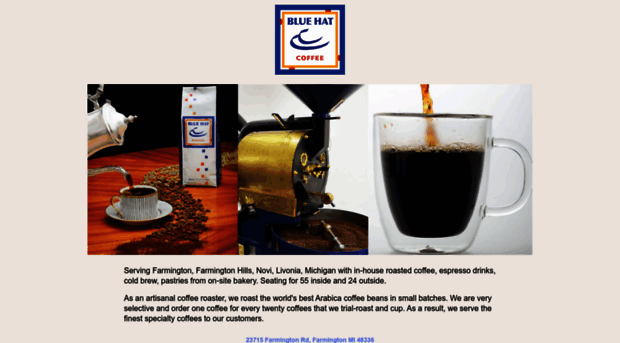 bluehatcoffee.com