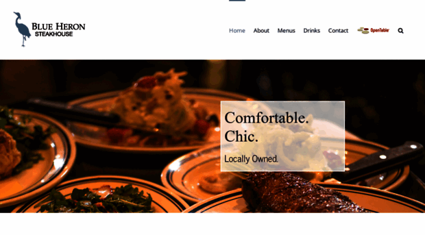 blueheronsteakhouse.com