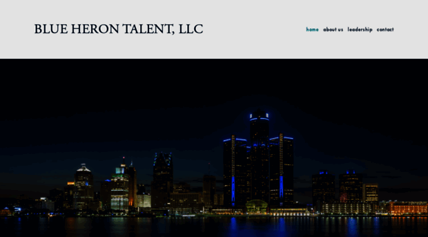 blueherontalent.com