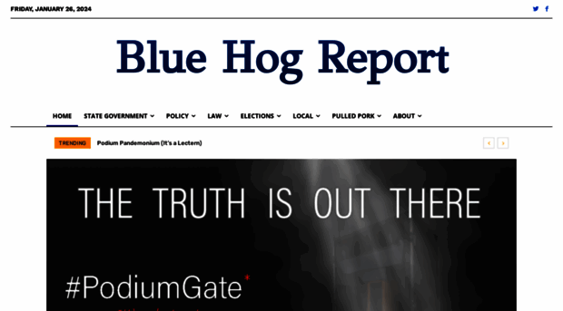 bluehogreport.com