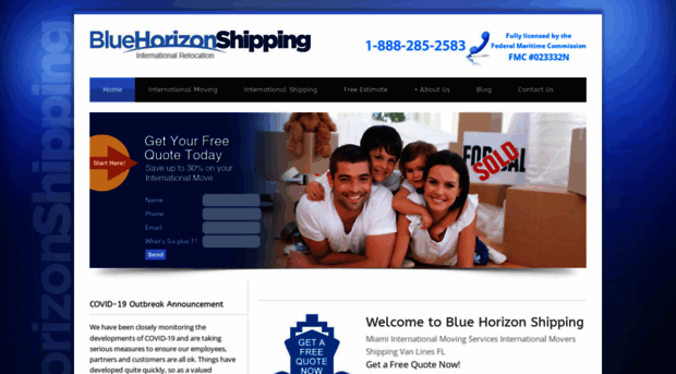 bluehorizonshipping.com