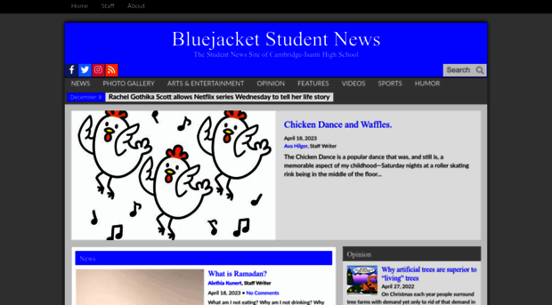 bluejacketstudentnews.org