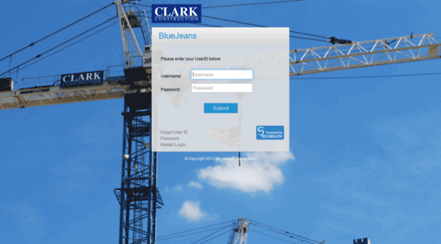 bluejeanssso.clarkconstruction.com