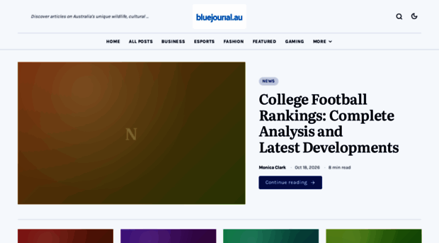 bluejournal.au
