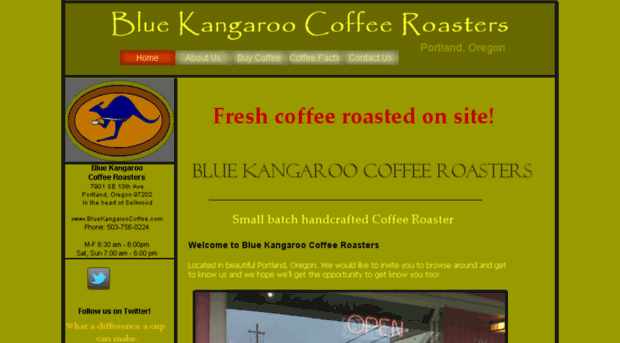 bluekangaroocoffee.com