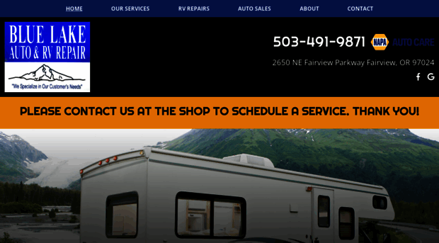 bluelakeautoandrv.com