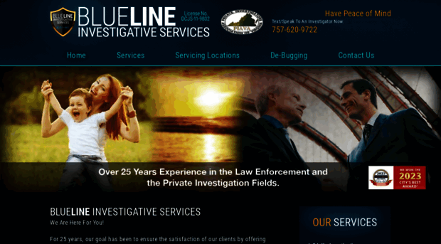 bluelineinvestigations.com