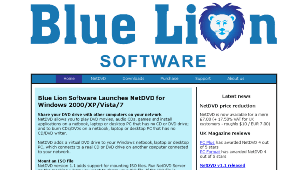 bluelionsoftware.co.uk