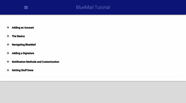 bluemailtutorial.com