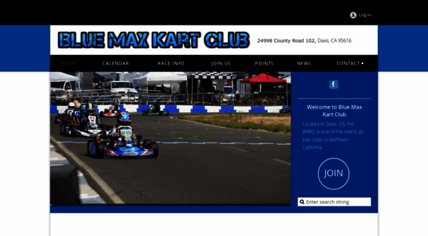 bluemaxkartclub.com