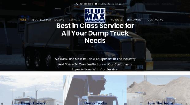 bluemaxtrucking.com