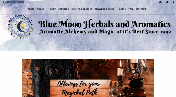 bluemoonherbalsandaromatics.com