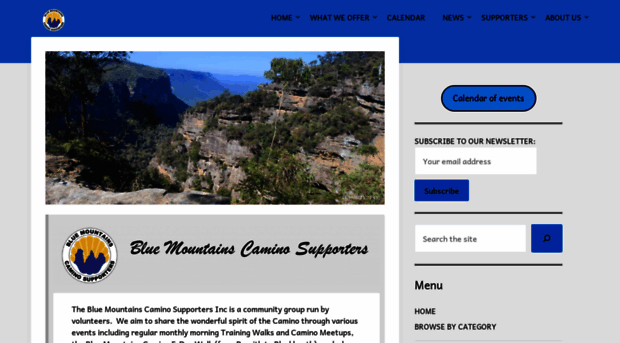 bluemountainscamino.com