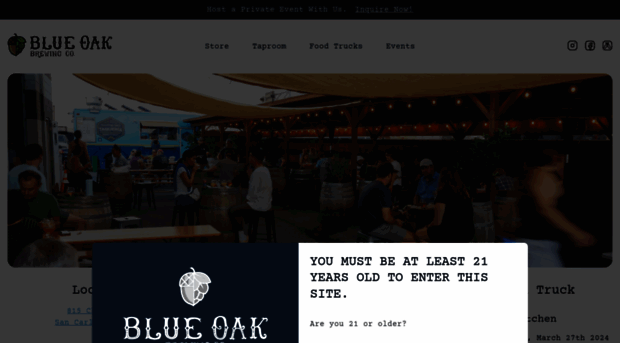 blueoakbrewing.com