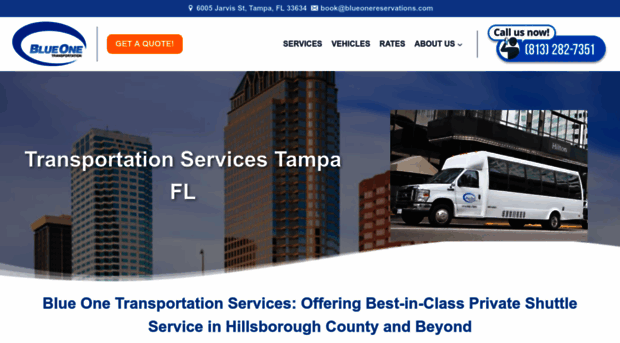 blueonetransportation.com