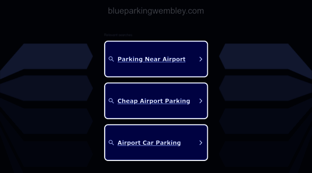 blueparkingwembley.com