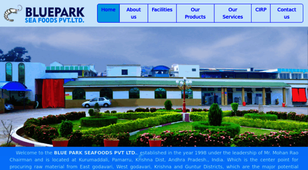 blueparkseafoods.com