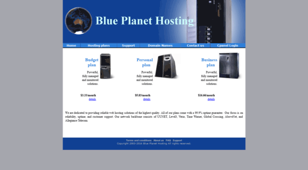 blueplanethosting.net