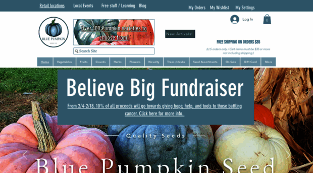 bluepumpkinseedco.com