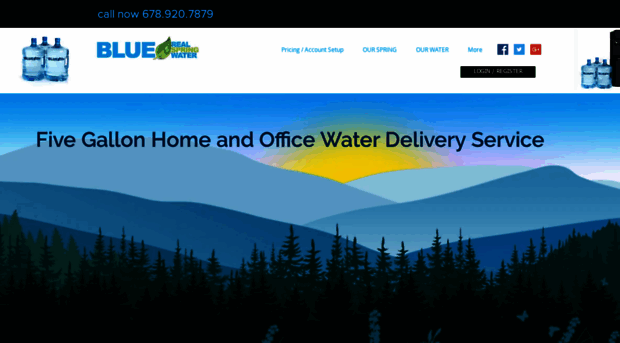 bluerealspringwater.com