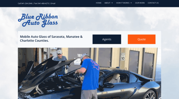 blueribbonautoglassinc.com