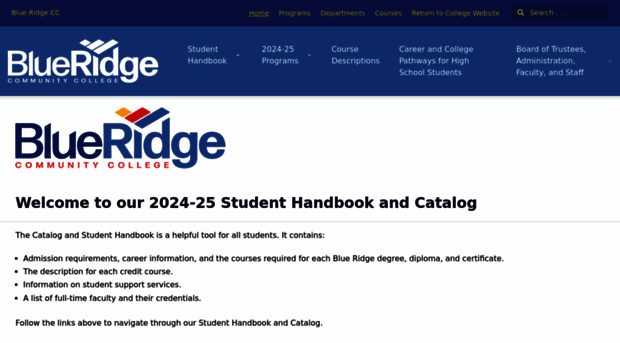 blueridge-catalog.coursedog.com