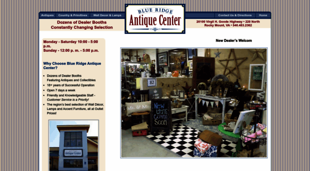 blueridgeantiquectr.com