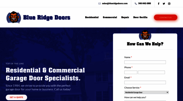 blueridgedoors.com