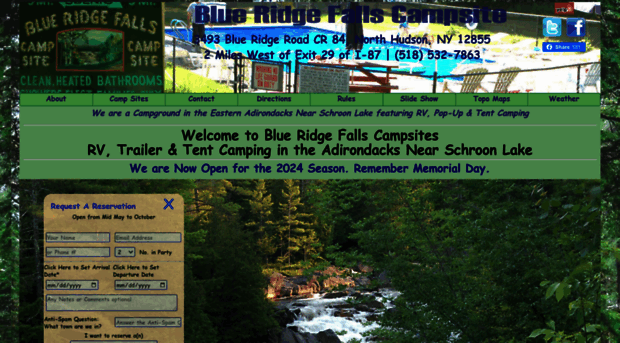 blueridgefallscampsite.com